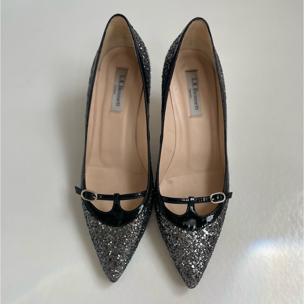 L.K. Bennett kitten heels EU 38.5